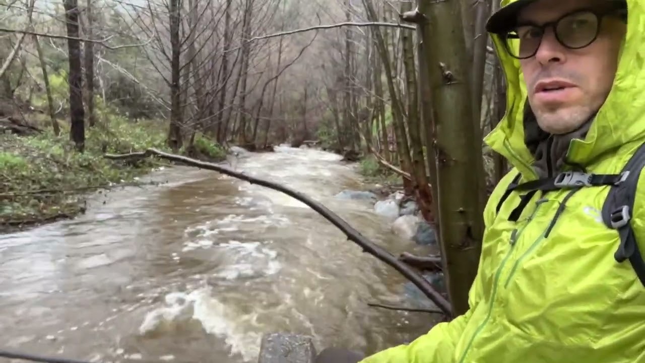 Storm surge tenkara w/ Dragontail Talon Mini pocket rod - Feb 6, 2024