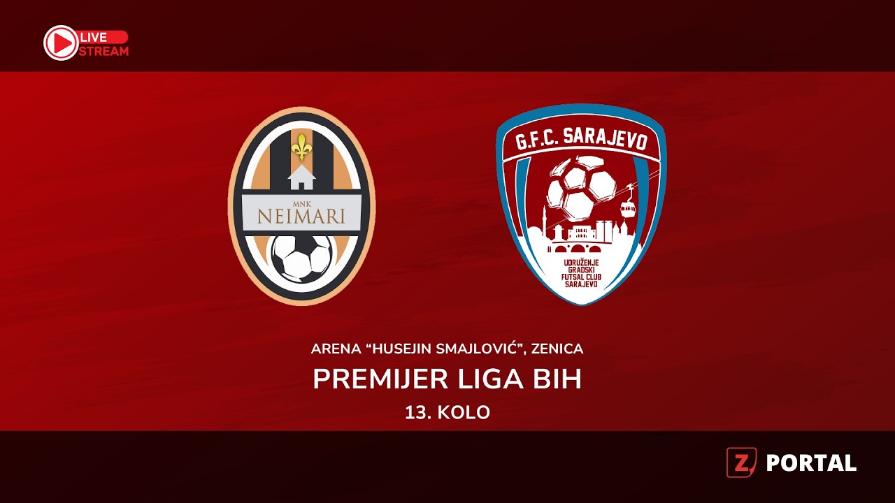 Premijer liga BiH: MNK Neimari - GFC Sarajevo