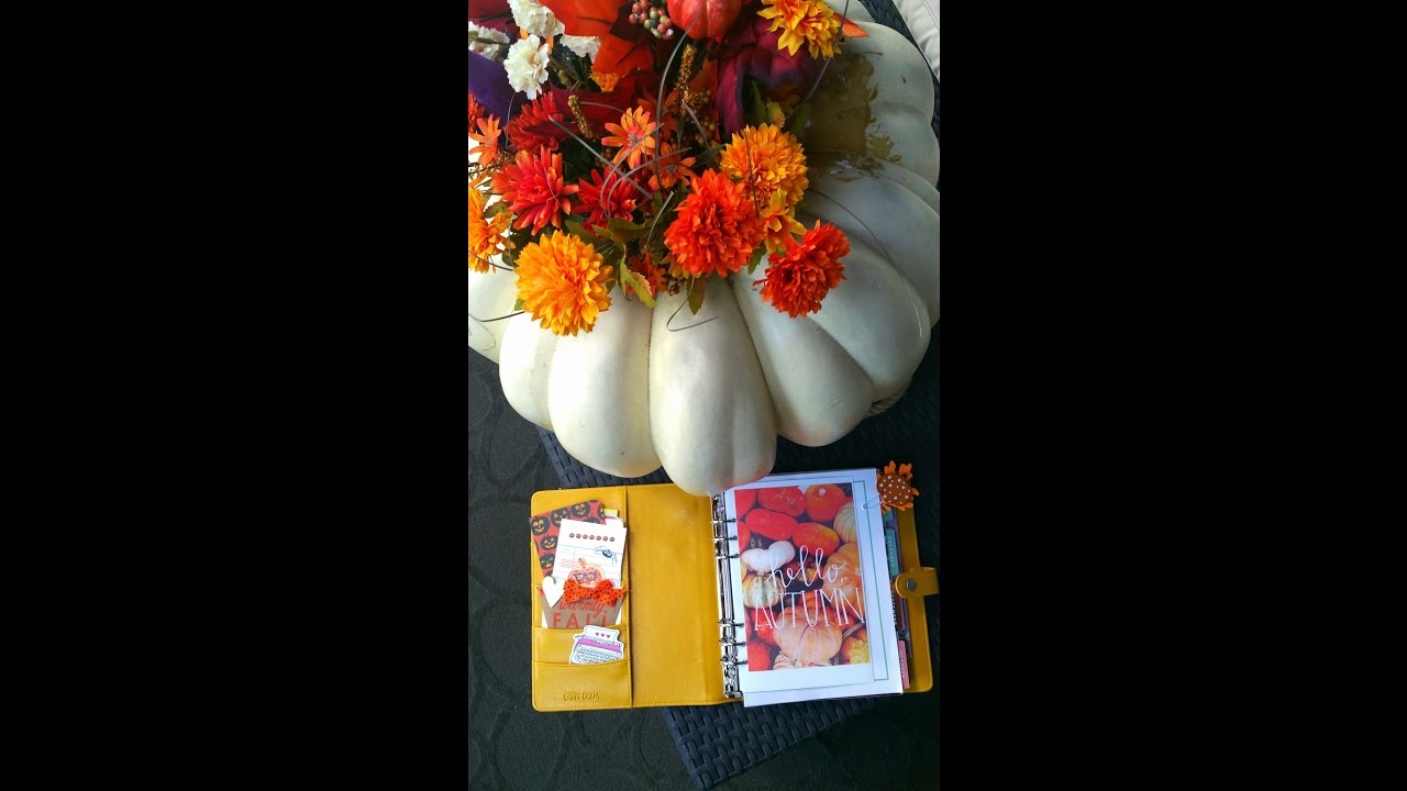 Fall Planner Setup | Carpe Diem | Walkthrough