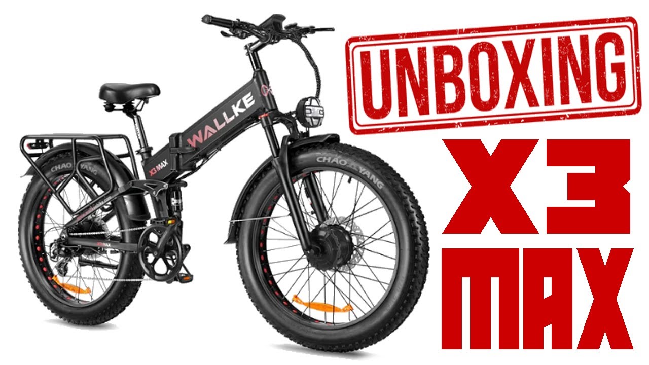 Wallke X3 MAX Dual Motor Ebike Unboxing + Assembly