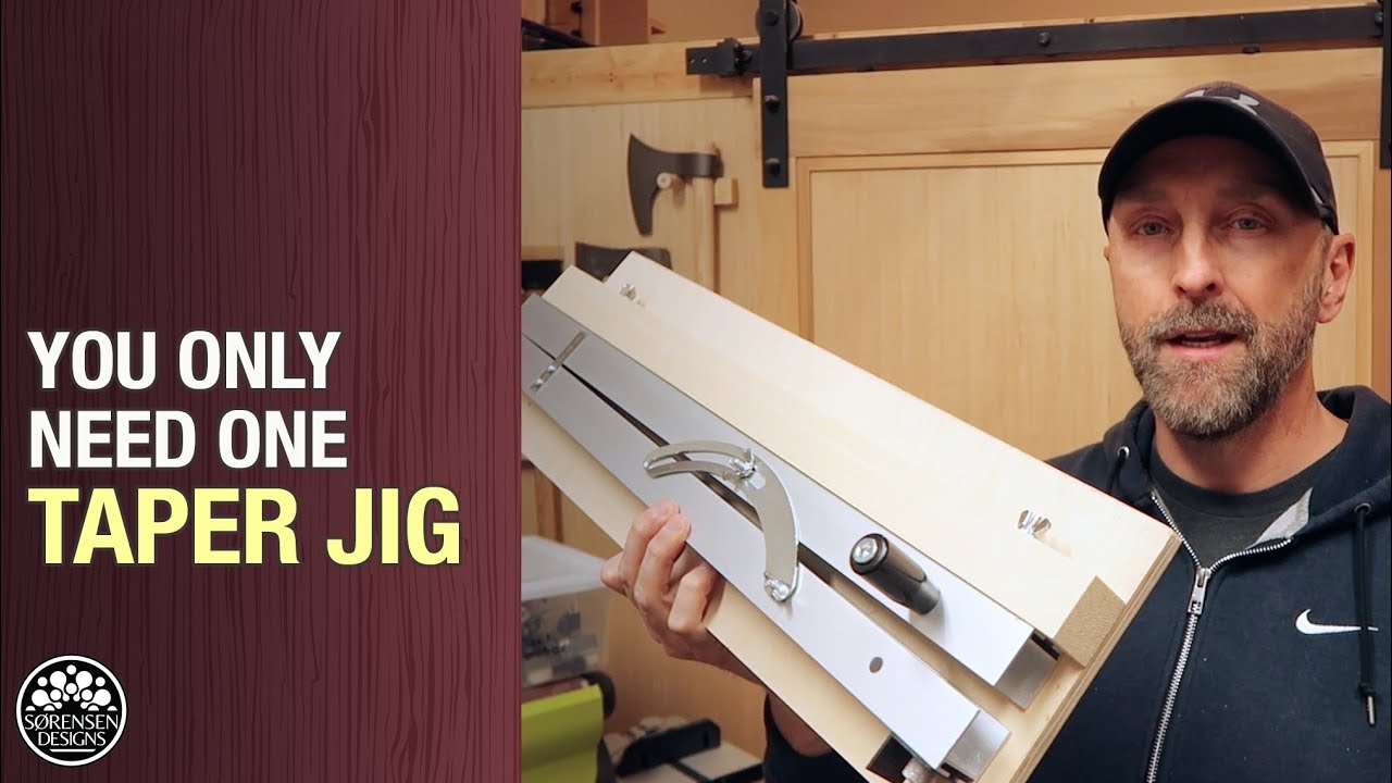 You Only Need One Taper Jig // Woodworking