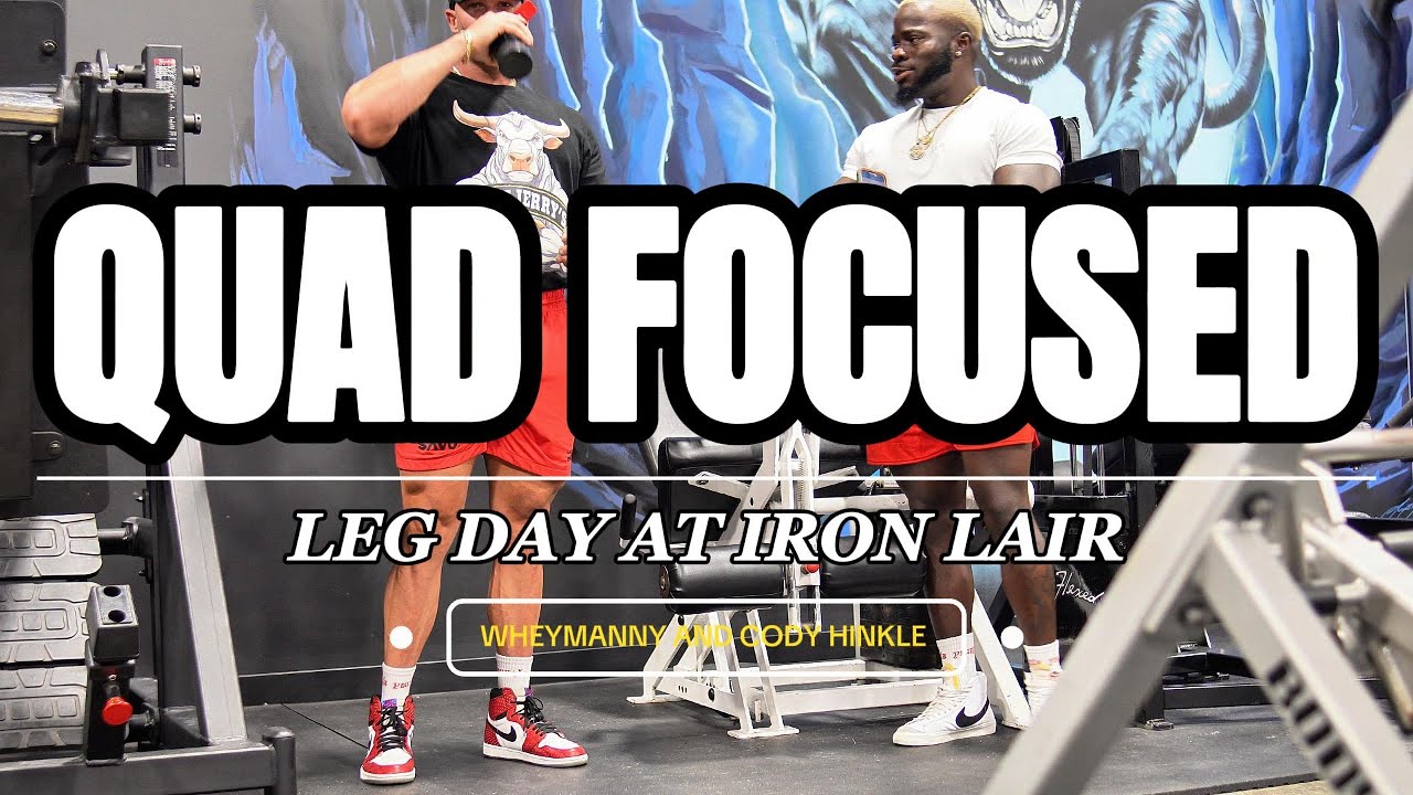 Quad Focused Leg Day