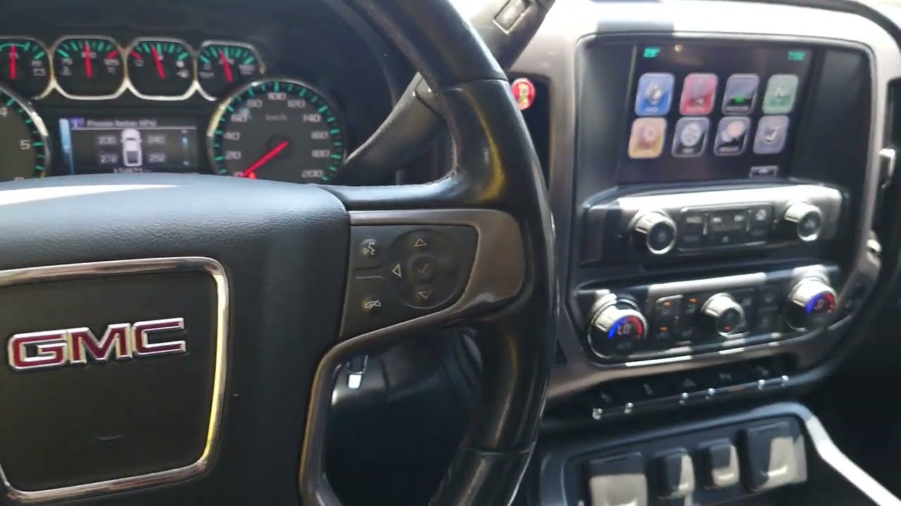 Programar TPMS, sensores de presión de neumático GMC Sierra 2017.