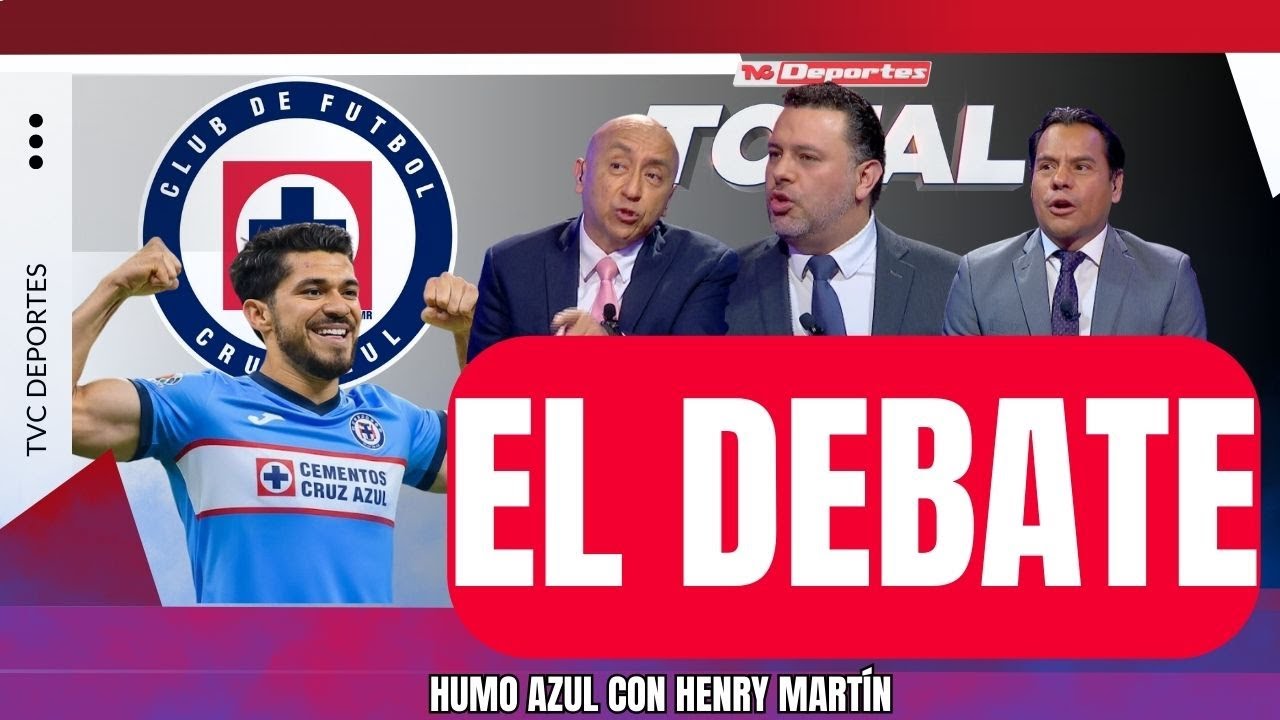 🟠 Humo AZUL- Henry Martín ¿A Cruz Azul?