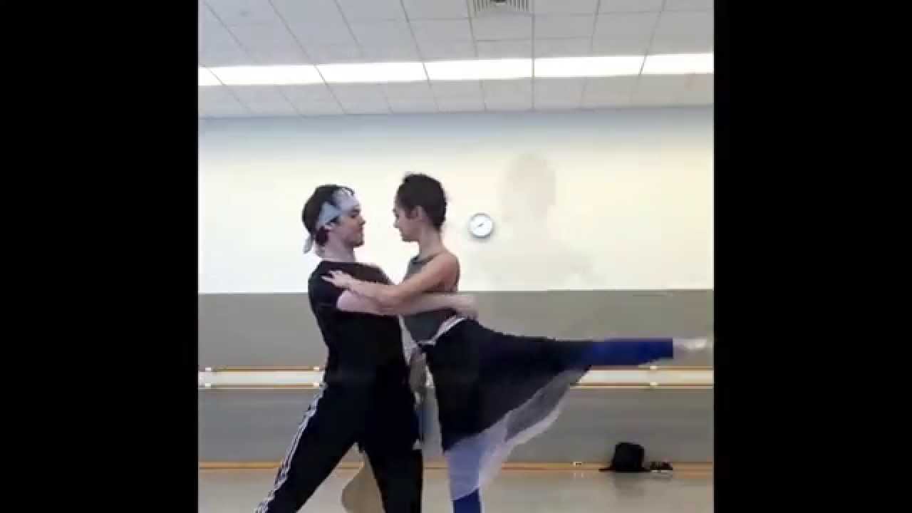 Don Quixote rehearsal Mathilde Froustey Carlos Quenedit