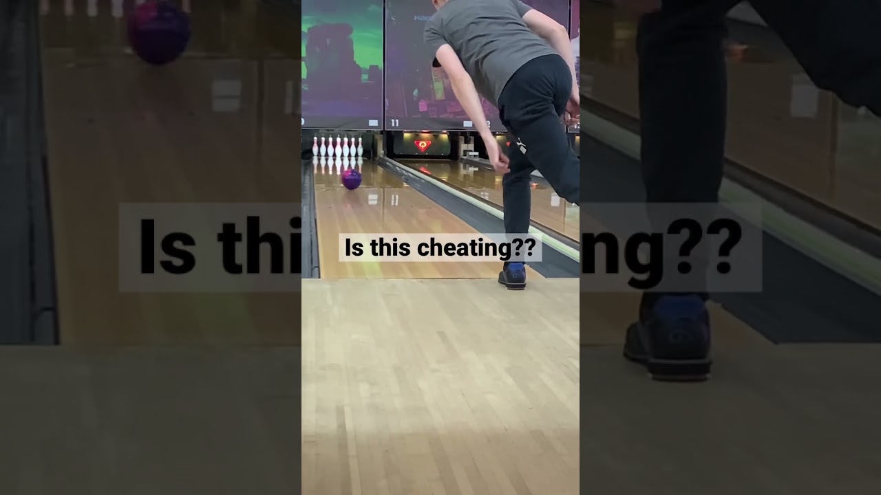 CHEATING In Bowling! #bowling