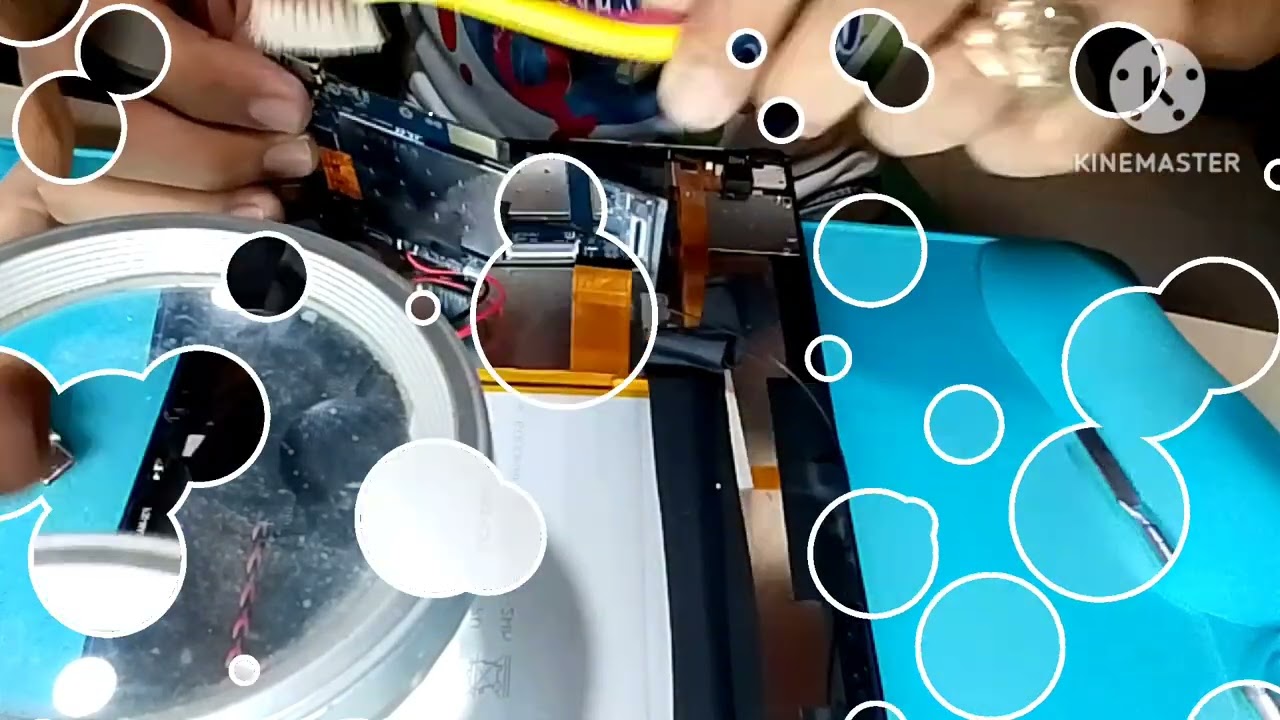 mxs spark pro tablet disassembly and lose contact charging port repair