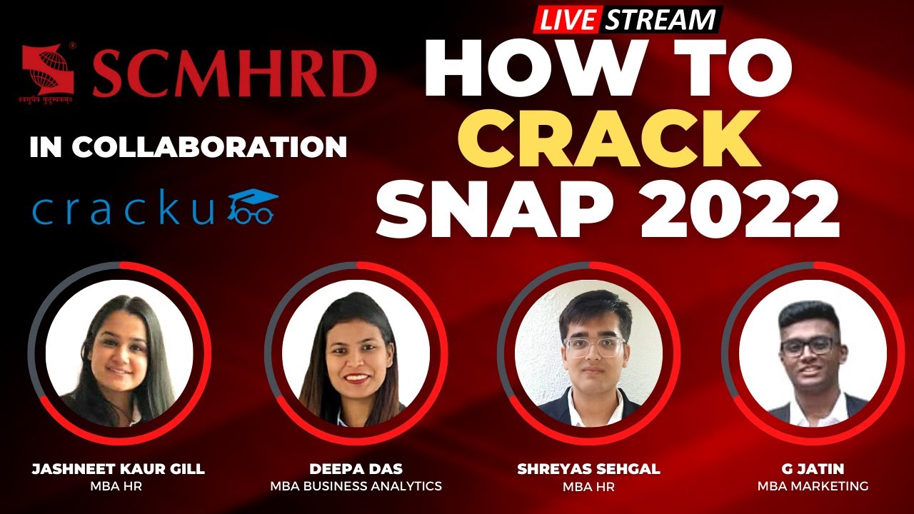 How to crack SNAP 2026 🔥 By SCMHRD | Cracku