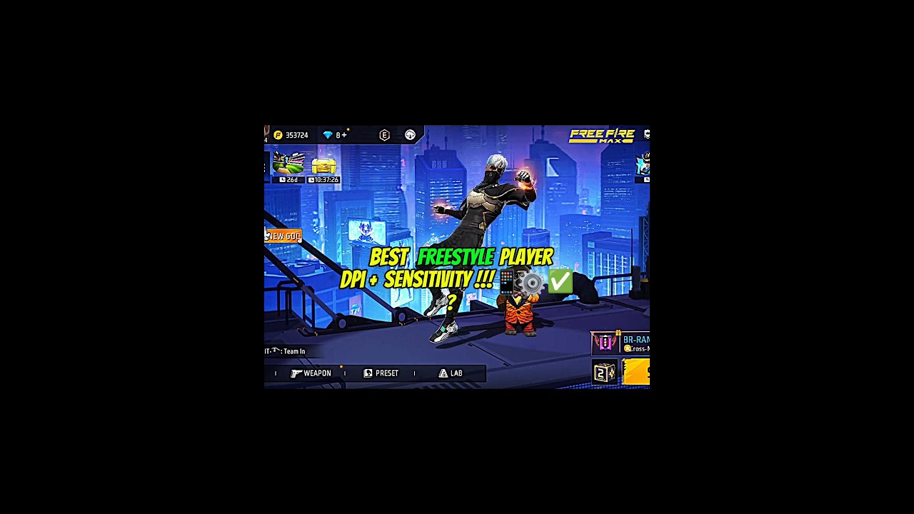 Best Freestyle Player Sensitivity Settings Dpi+Sensi 📲⚙️✅#shorts #freefire #settings #shortsfeed