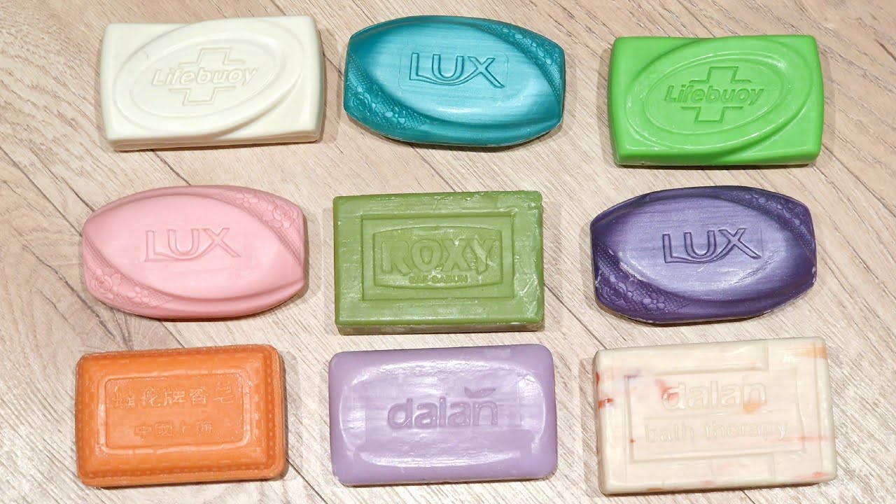 ASMR SOAP. 💚🤍💜Резка сухого мыла. Satisfying video💚🤍💜