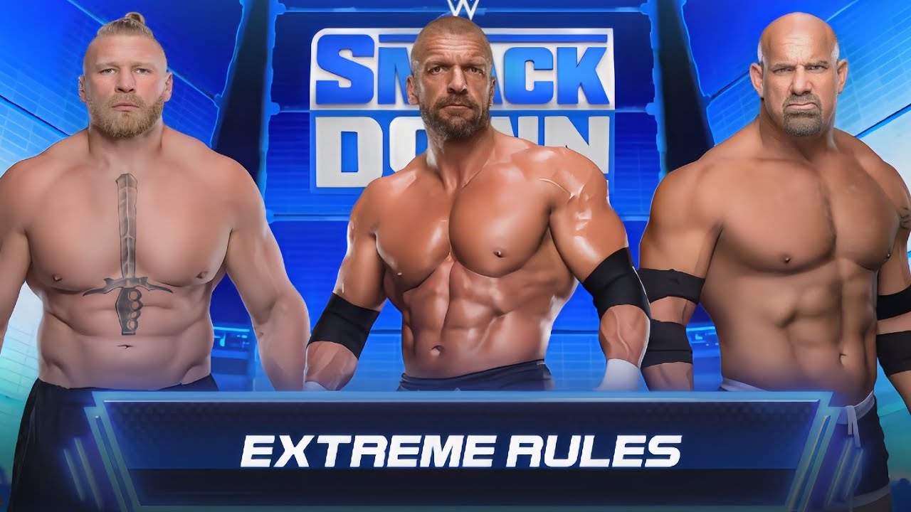 DREAM MATCH: Brock Lesnar vs Goldberg vs Triple H - Triple Threat Match [PS5] 1/12026