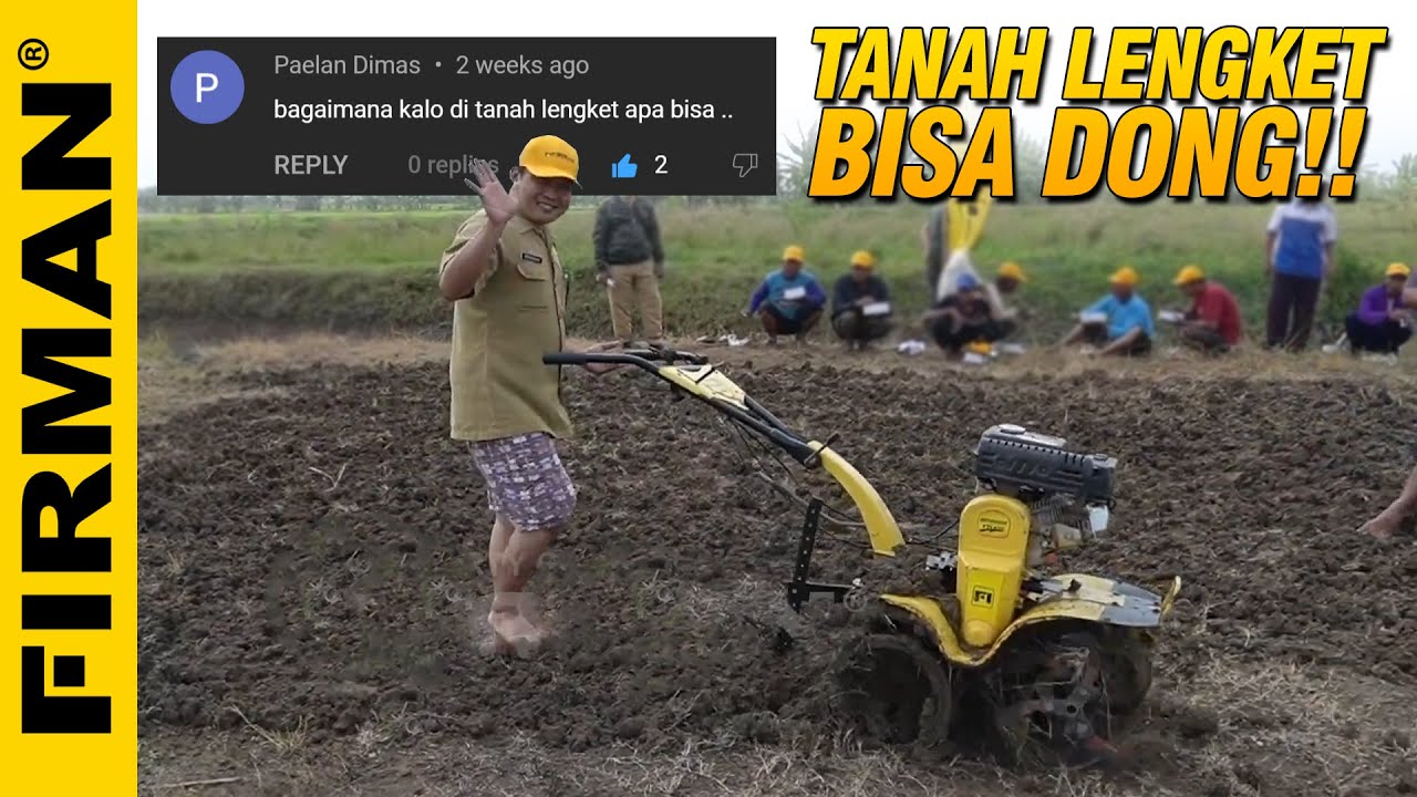 Cultivator Kerja di Tanah Lengket? Tonton video ini sampai habis!