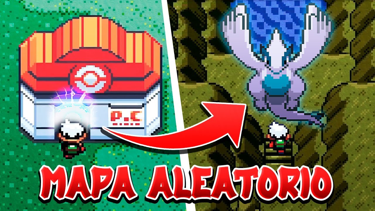 &iquest;PUEDO PASARME POK&Eacute;MON ESMERALDA PERO CON EL MAPA ALEATORIO? 🔄 [RETO POK&Eacute;MON]