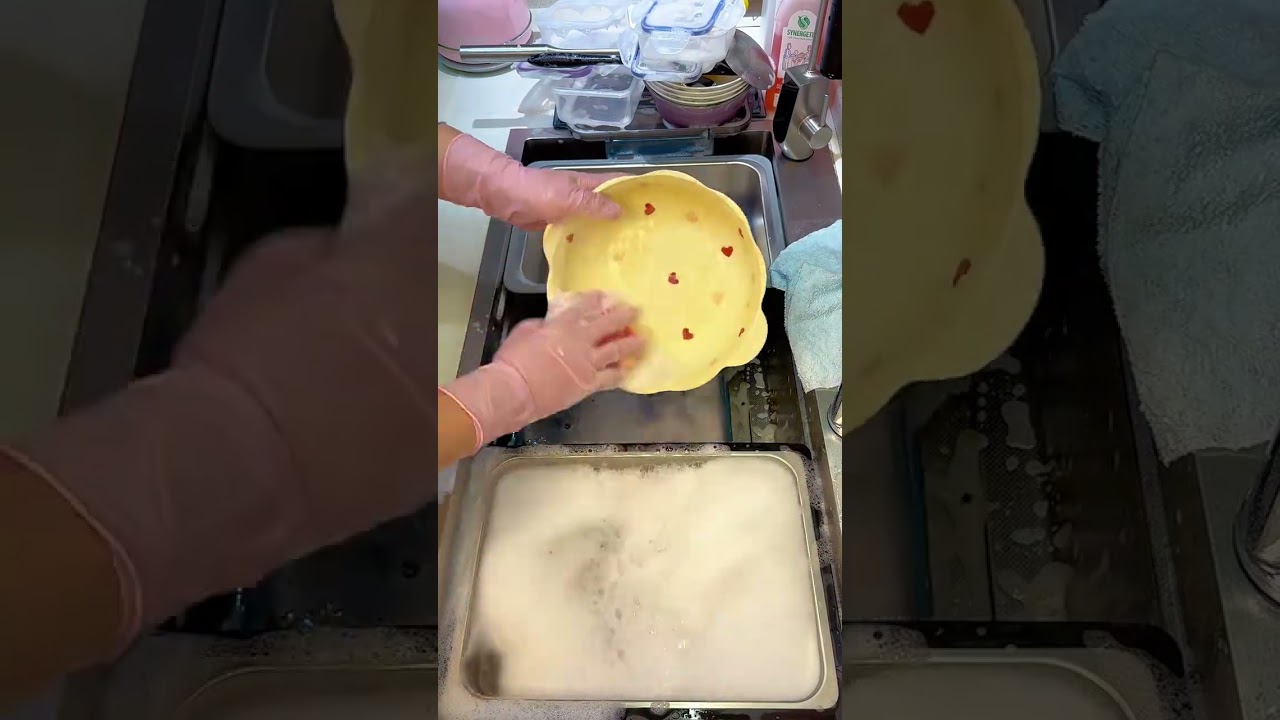 Extreme Satisfying Dish Wash ASMR | Deep Cleaning Routine | Relaxing Water Sounds