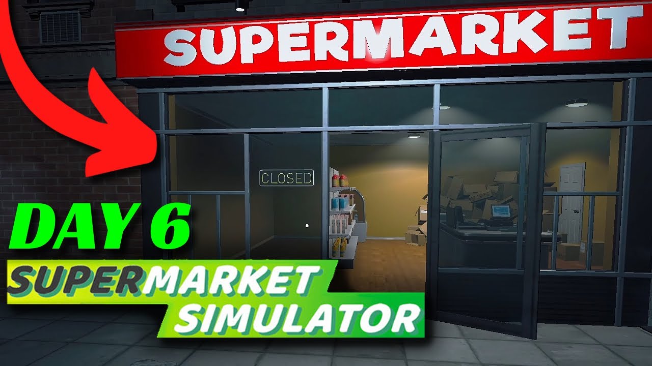 Growing from the shadow realms! lol | Supermarket Simulator | Lets Play