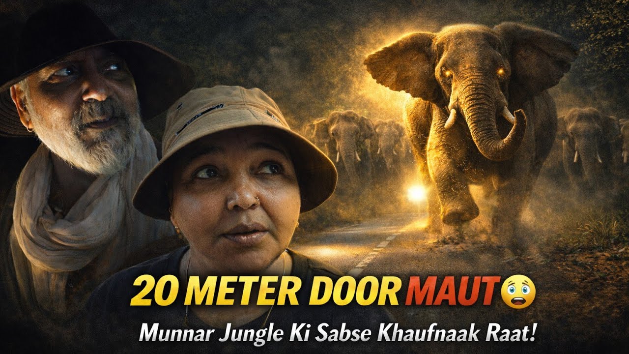 Sirf 20 Meter Door Maut Khadi Thi… Munnar ke jungle Ki Sabse Khaufnaak Raat। Day 10। @doraahi00 