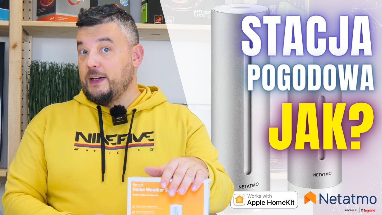 Stacja Pogodowa Netatmo - kontroluj swoje otoczenie