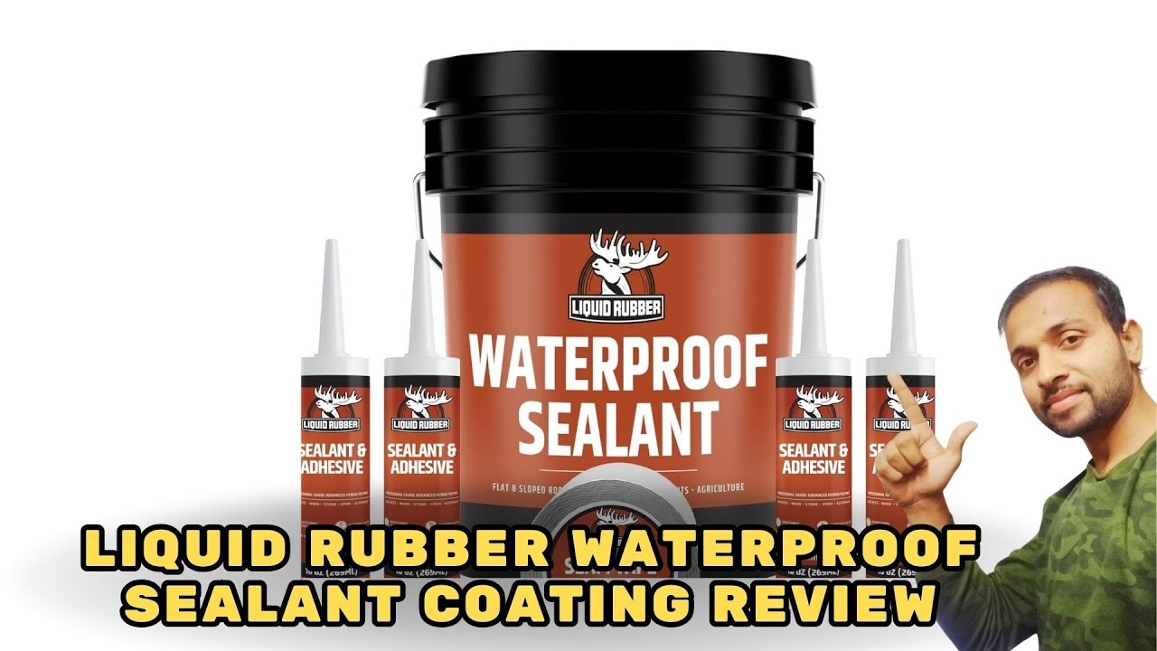 Liquid Rubber Waterproof Sealant Coating Review | Ranked 3 in Top 5 Liquid Rubber Roof Coatings List
