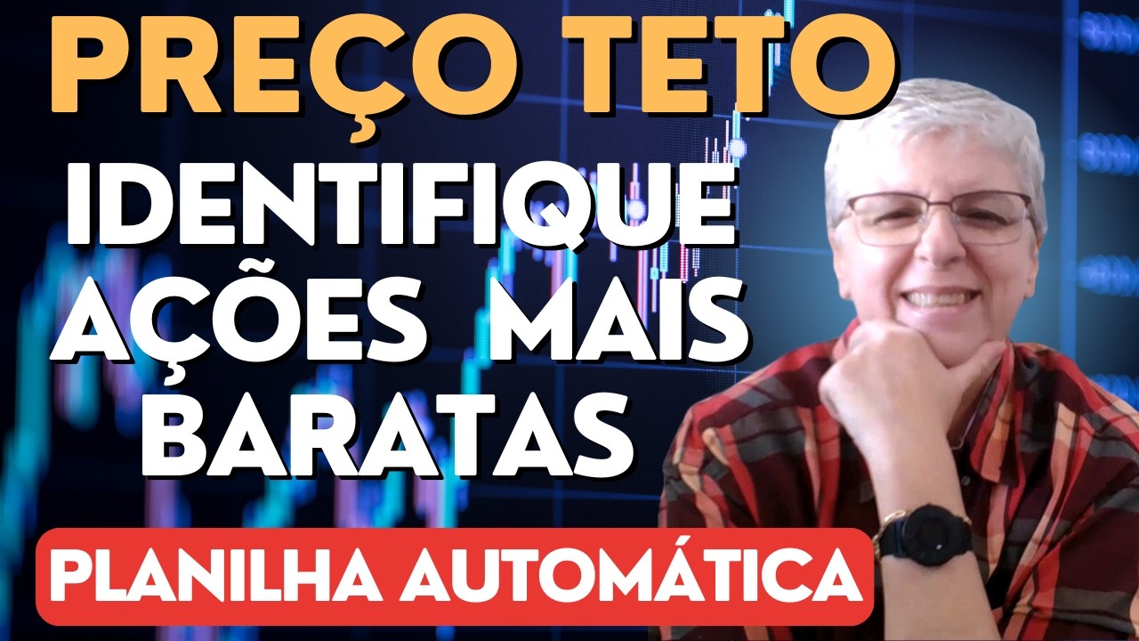 Preço Teto BAZIN - Value Dividend - Planilha automática gratuita