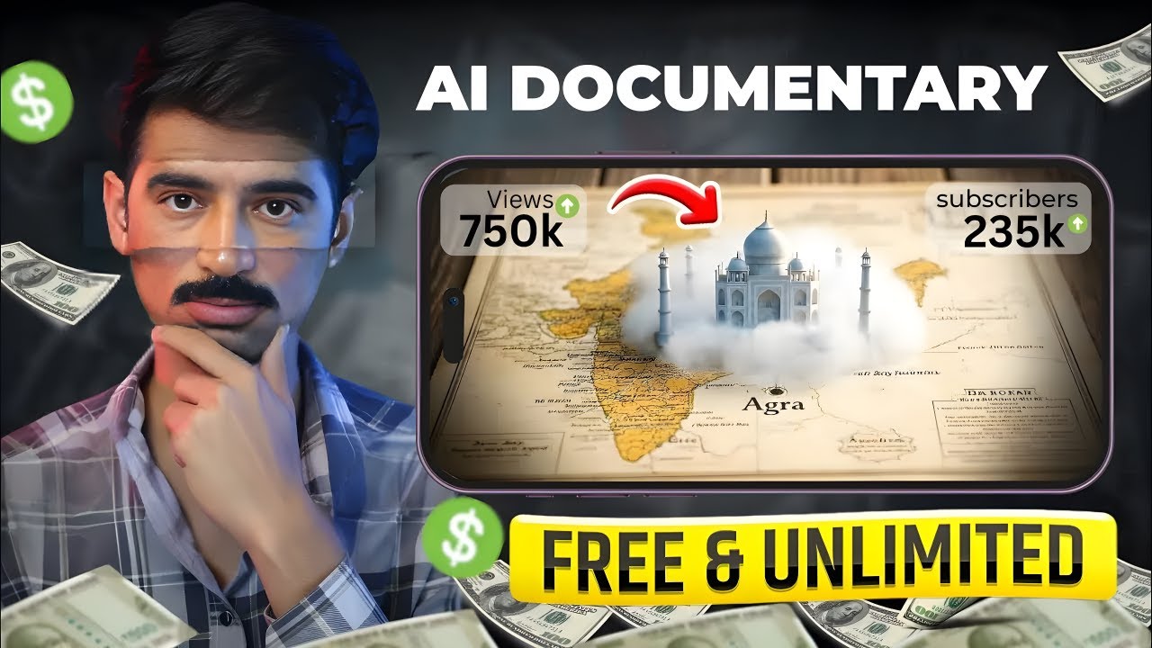 AI Documentary Video Making Tutorial| Documentary Video Kaise Banaye |  Fre Tools,Unlimited Exports!