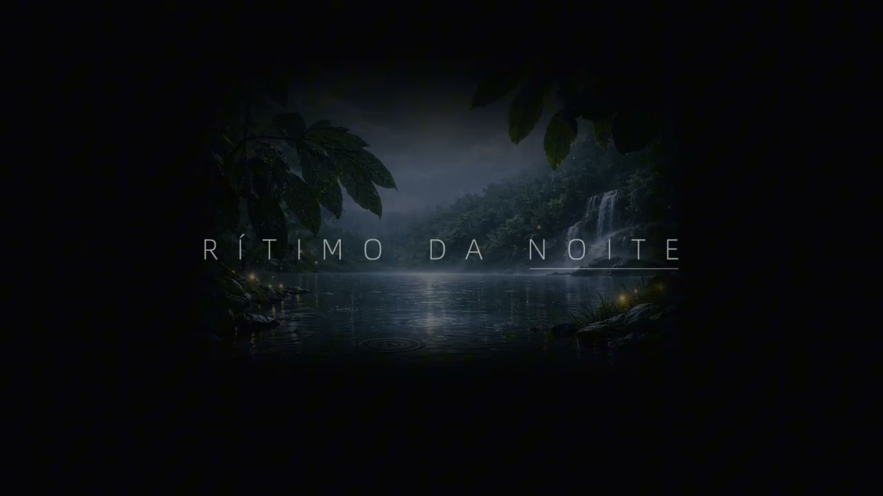 BARULHO DE CHUVA PARA DORMIR PROFUNDO - RÍTIMO DA NOITE TELA ESCURA
