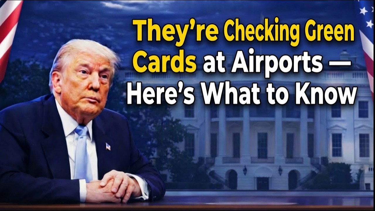They're Checking Green Cards at Airports — Here's What to Know