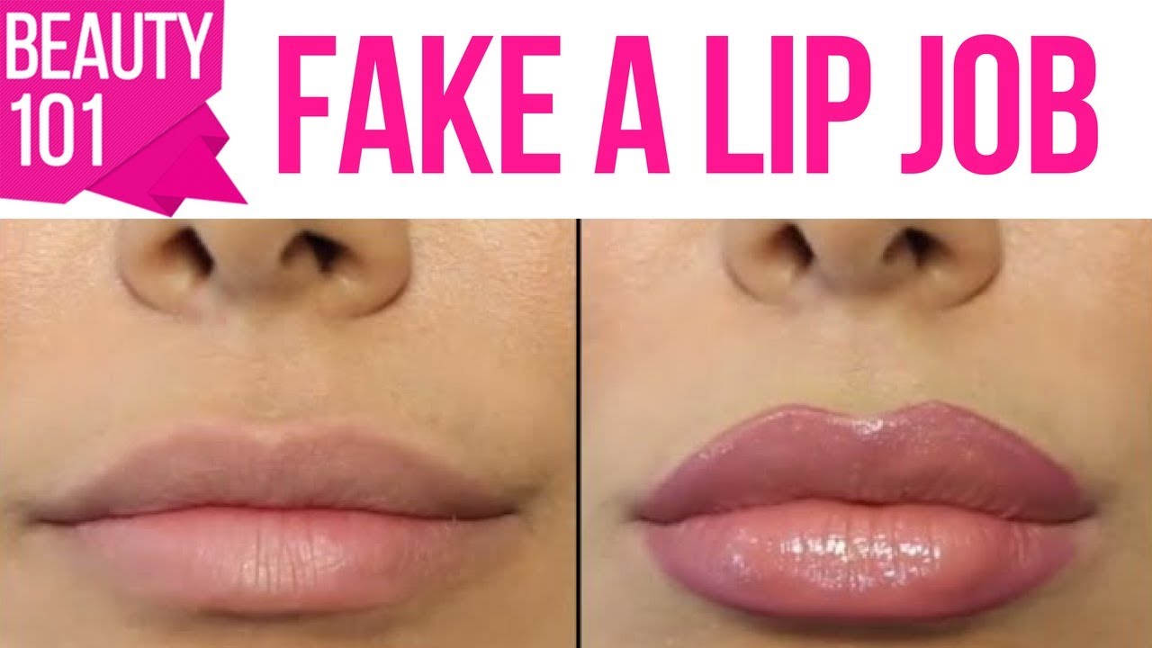 How to Fake a Lip Job Using a Lip Plumper!