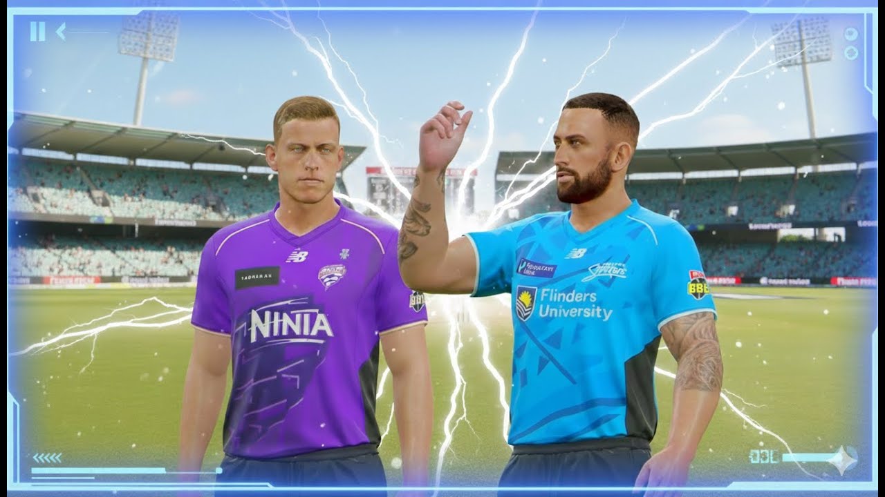 Adelaide Strikers vs Hobart Hurricanes 🔥 | BBL 26 | Cricket 26 Realistic Gameplay