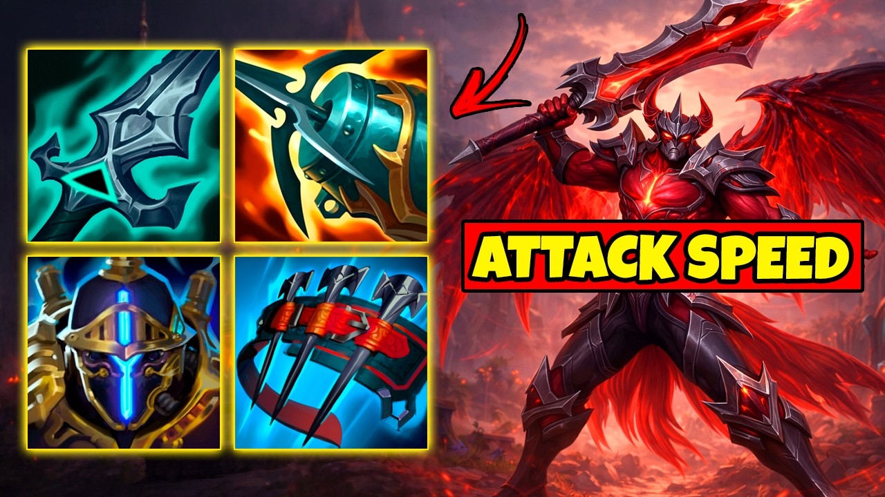 AATROX MAS COM A BUILD DE VELOCIDADE DE ATAQUE ANTIGA