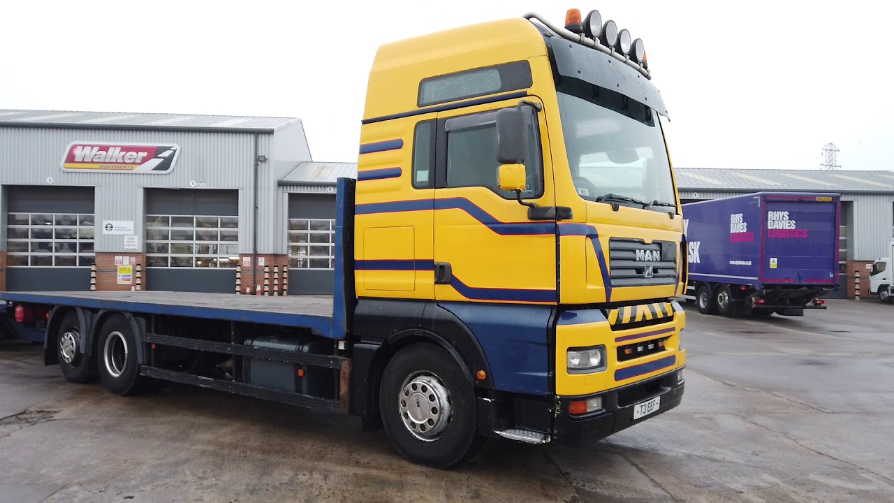 New In Stocklist For Sale: MAN TGA 26.410 XXL 6X2 FLATBED DRAWBAR OUTFIT - 2001 - T3 EEF