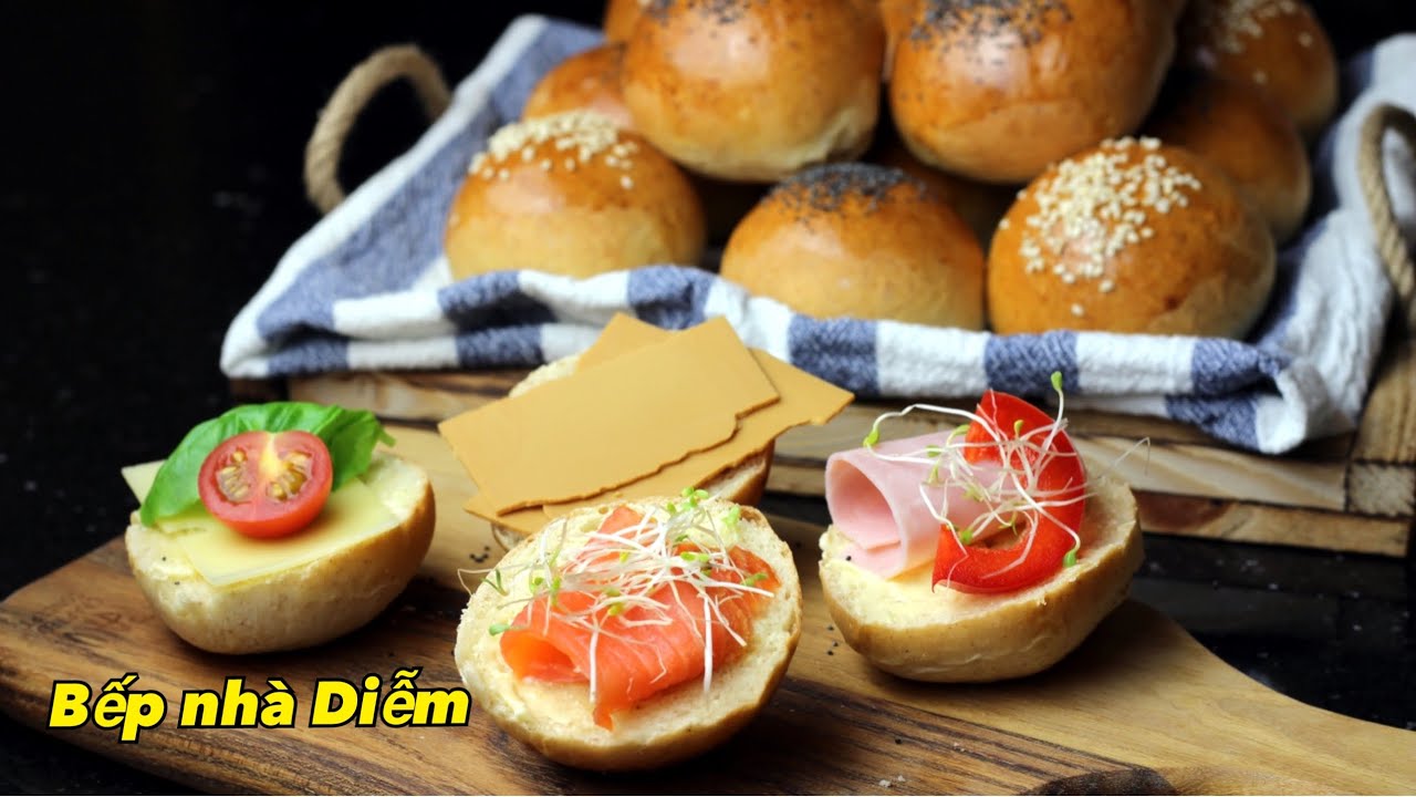 Bánh mì mềm - Norwegian Soft Bread - Bánh mì mềm, thơm, cách làm đơn giản | Bếp Nhà Diễm |