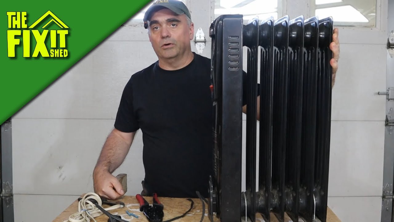 Бесплатный масляный обогреватель — можно ли его спасти? | The Fixit Shed
