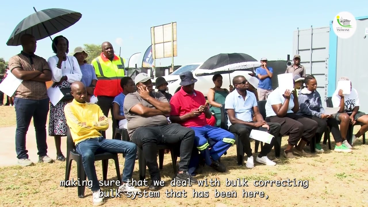 Tshwane is ensuring that housing projects are supported by adequate bulk and internal infrastructure
