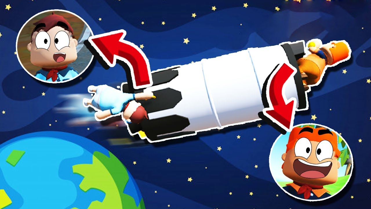¡SALIMOS CON UN COHETE A LA GALAXIA! *Si te ríes eres un niño rata!* 😂🤣 en DOMICILIOS EXTREMOS