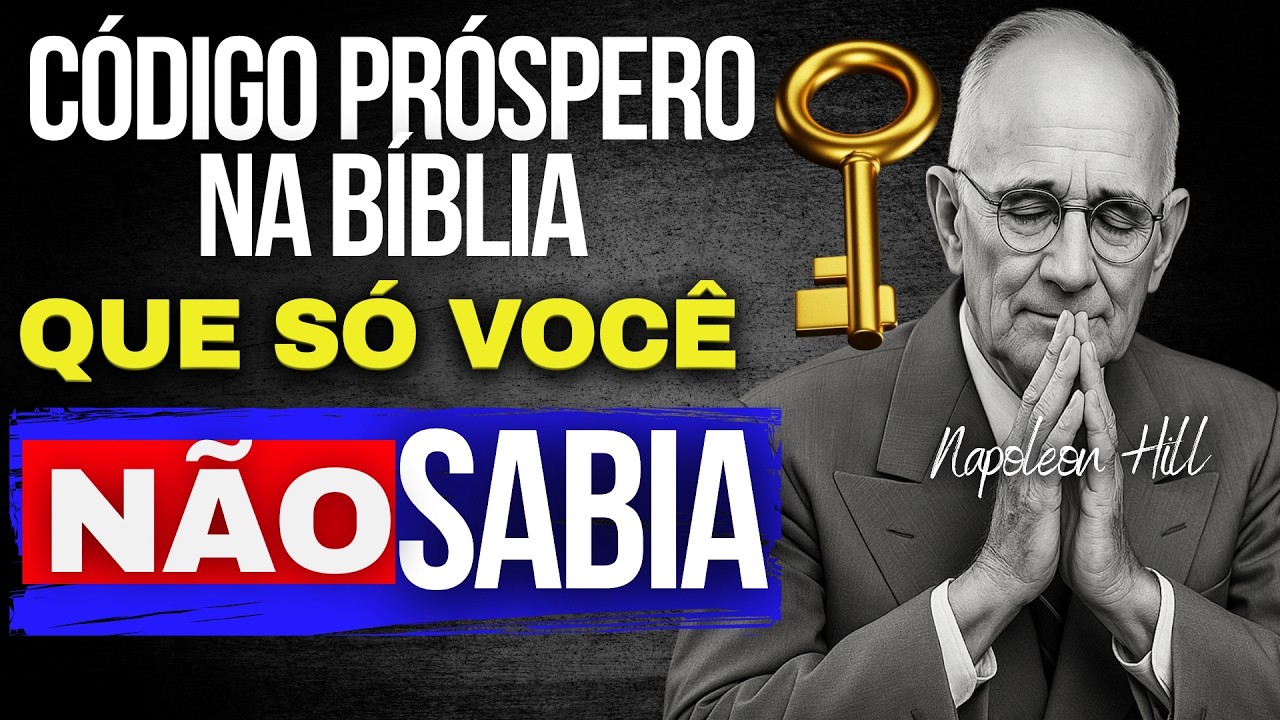 ATIVE A RIQUEZA AGORA SÓ APLICANDO ESSE VERSÍCULO EM SUA VIDA | Napoleon Hill