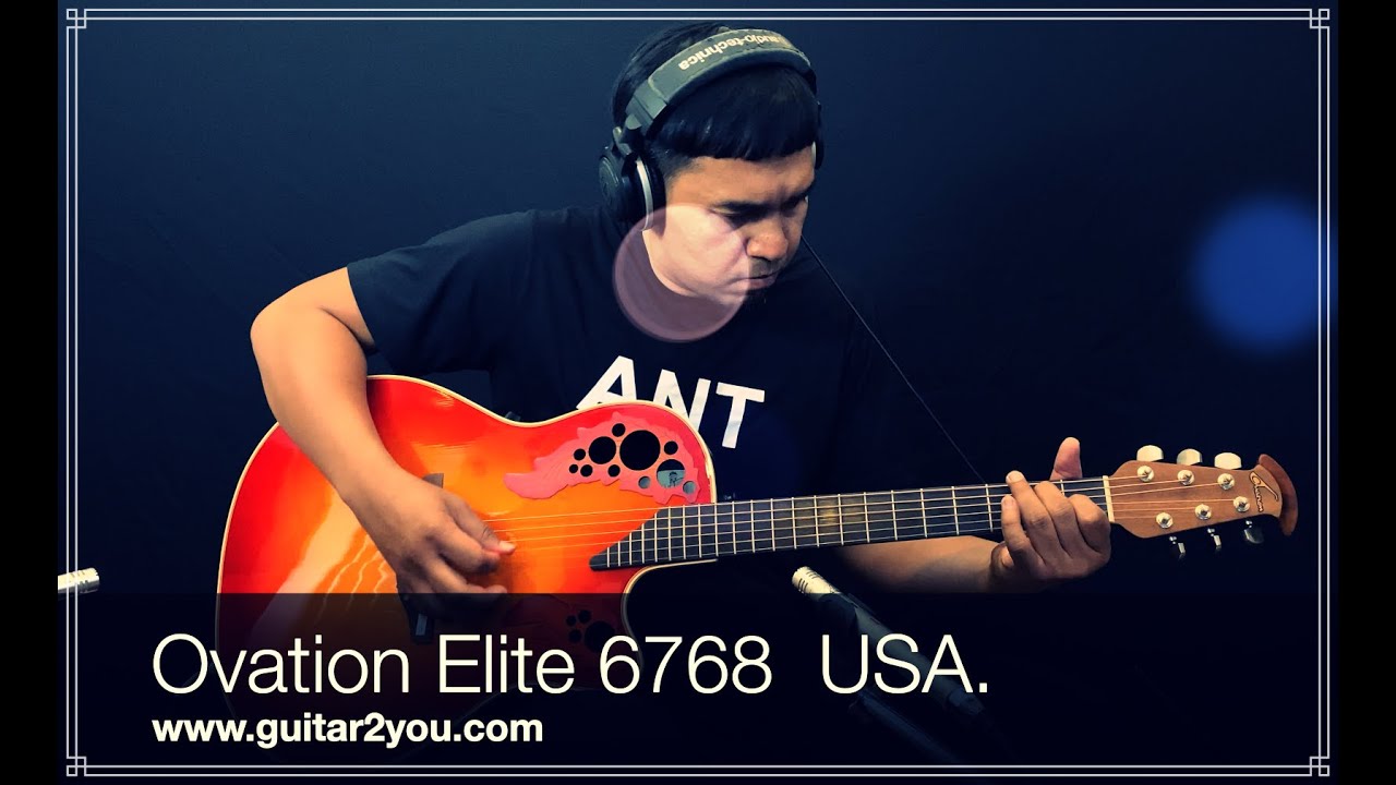 Ovation Elite 6768 USA.
