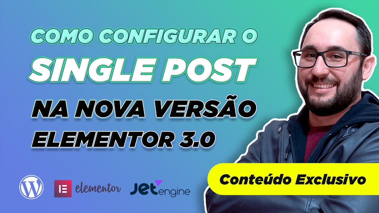 Como configurar o Single Post no Novo Elementor 3.0 + Listing Tips