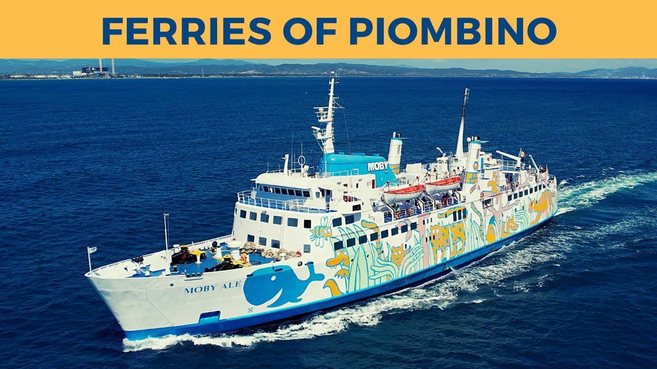 Ferries of Piombino (August 2021)