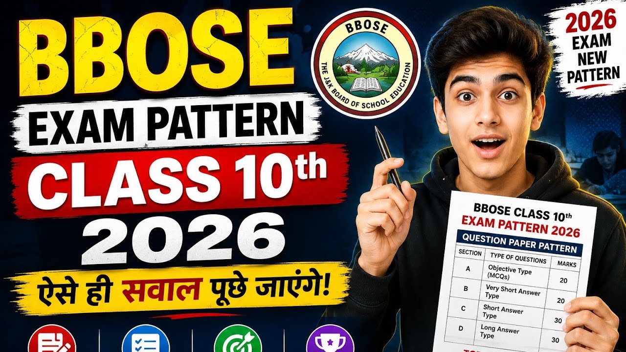 BBOSE 10th 2026 Exam में कैसे आएंगे Questions? | BBOSE 10th Exam New Pattern Explained | BBOSE 