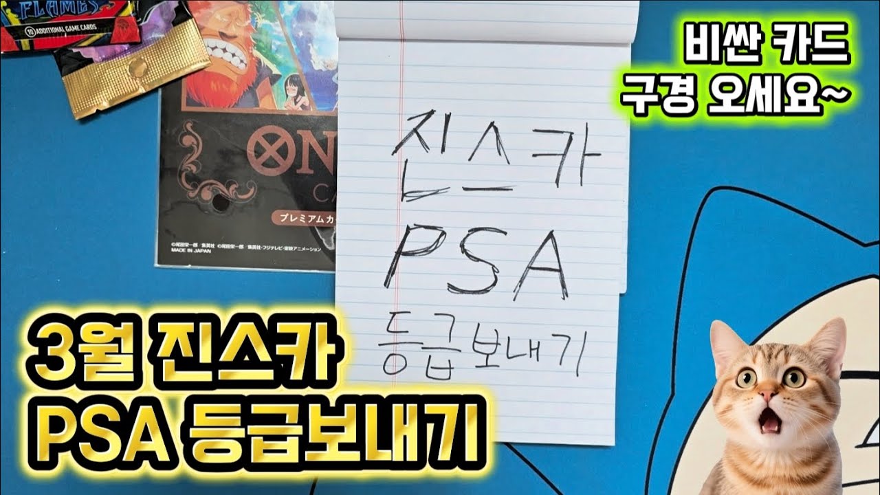 3월 포켓몬카드 진스카 PSA 등급 보내기 | 비싼 카드 구경 오세요 ☺️