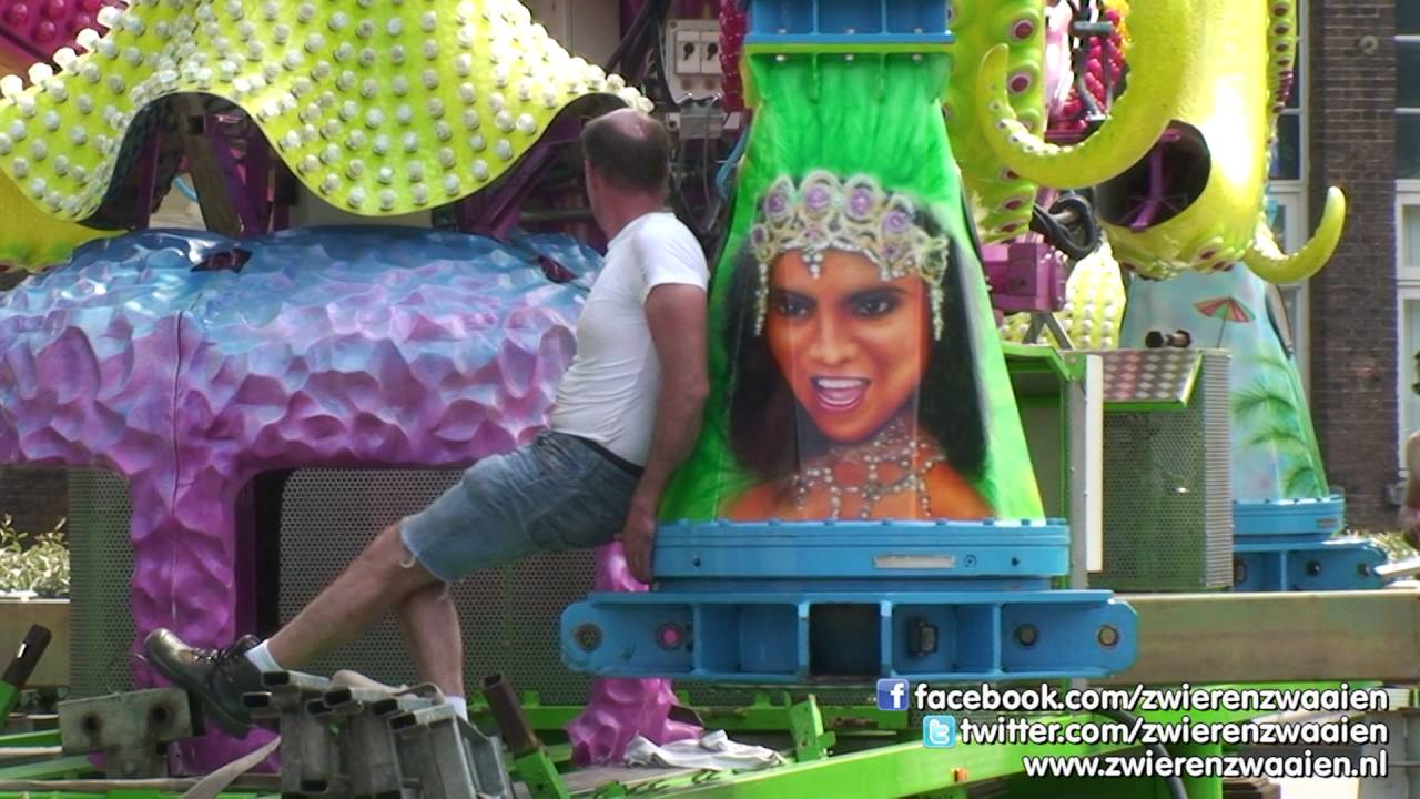 Tilburgse Kermis 2016 Opbouw (20 Juli) (Zwieren en Zwaaien)