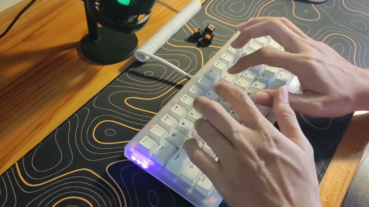 Cherry MX2A Orange ASMR Typing Sound Test