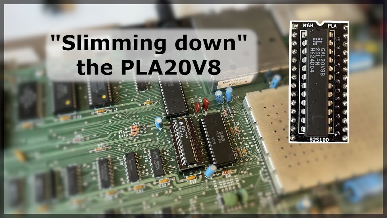 #27 SlimPLA - the compact version of Commodore 64 replacement PLA chip