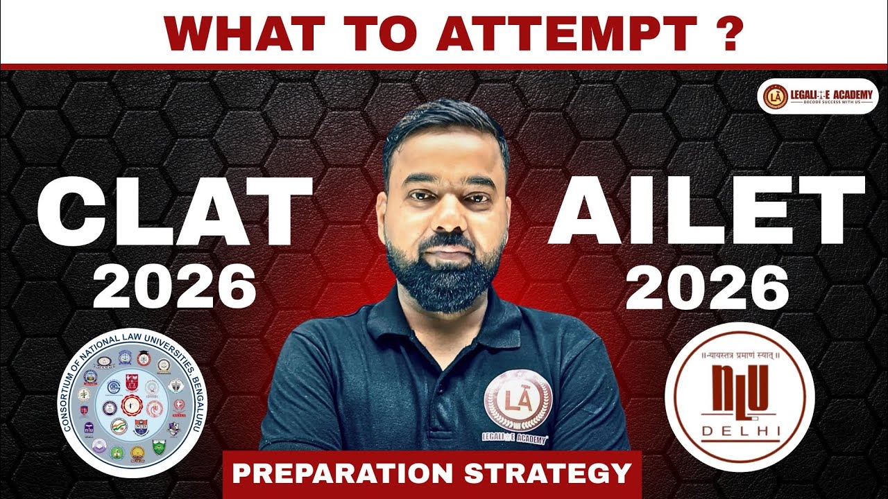 CLAT vs AILET | Which Law Exam to Target|| From differences to Preparation|| CLAT 2026 or AILET 2026