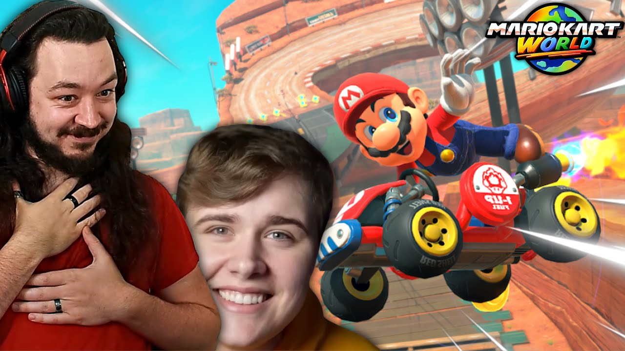 Nintendo НАКОНЕЦ-ТО исправила это! Mario Kart World с The SQUAD