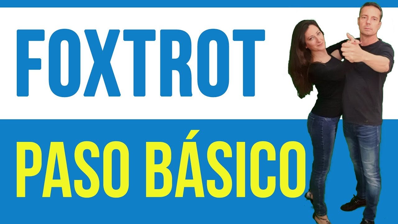 FOXTROT Paso Básico MUY BIEN explicado 👍👍 | Aprende a bailar Bailes de Salón con Sergi & Lourdes