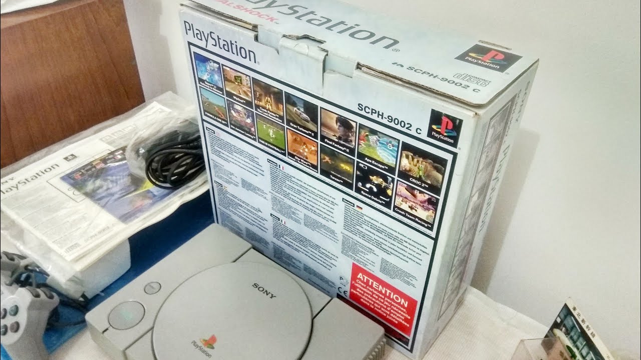 Unboxing PS1 Fat SCPH 9002 Playstation 1 Fat PAL Edition