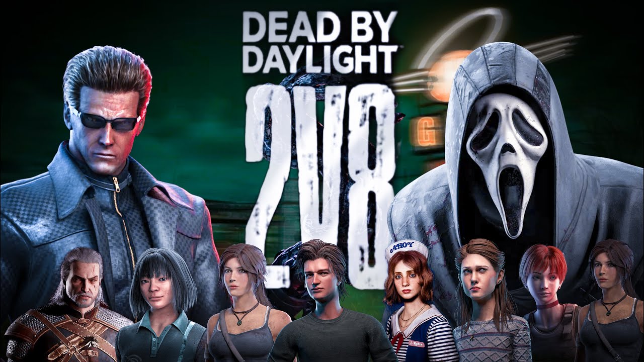 Dead by Daylight Steve vs Ghostface & Wesker
