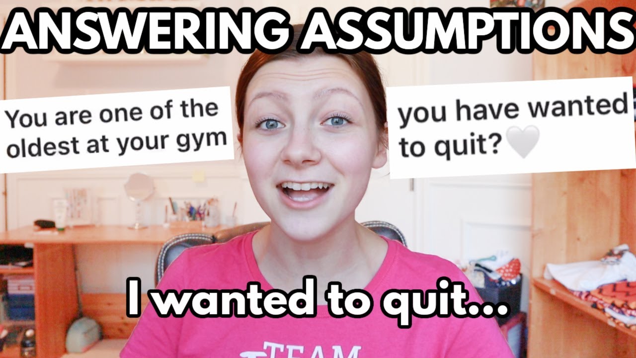 Answering Gymnastics Assumptions About Me - I wanted to quit... | Bethany G