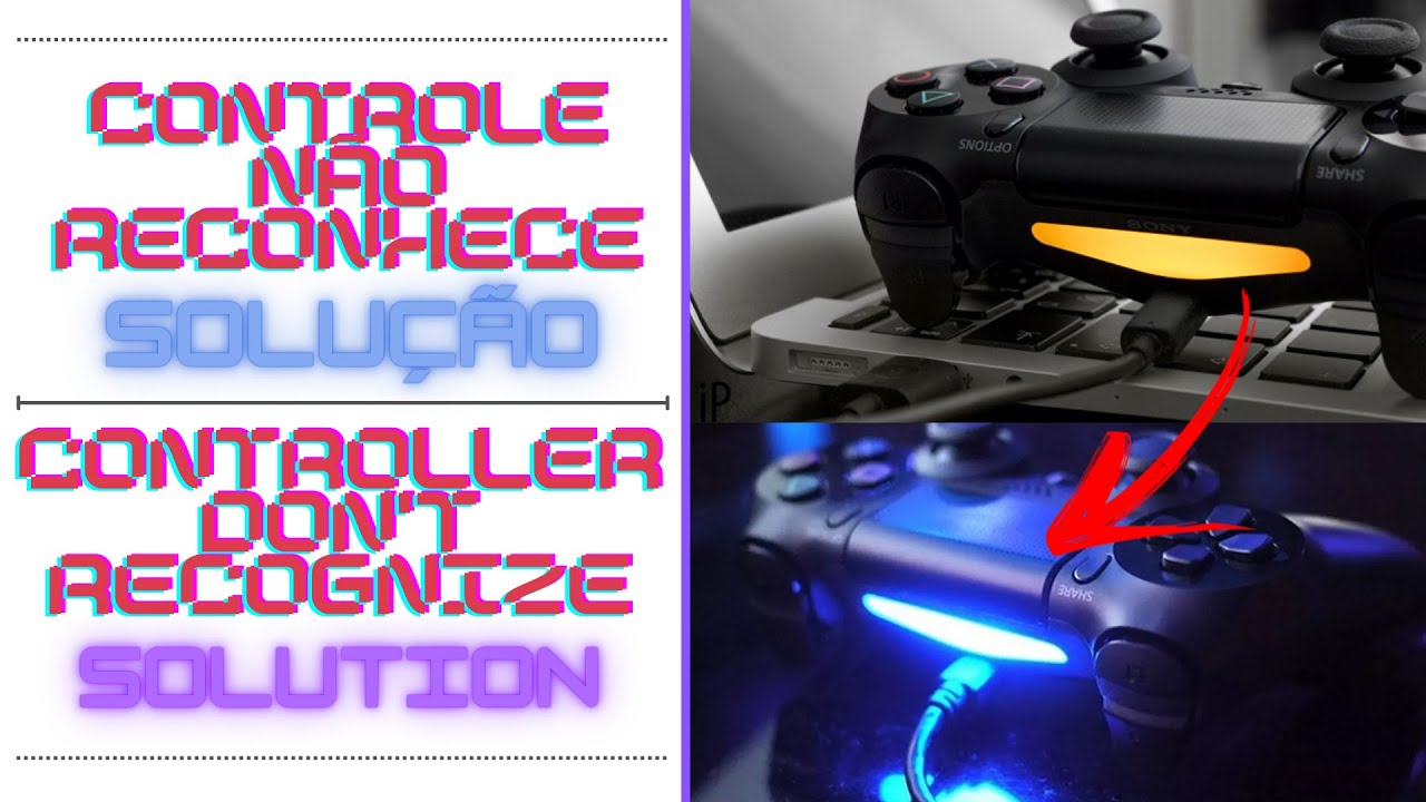 COMO RESOLVER PC NÃO RECONHECE CONTROLE, DS4WINDOWS ERRO-HOW TO SOLVE PC DON'T RECOGNIZE CONTROLLER